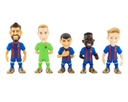 Minix - Football Stars # - Figurines PVC 7 cm - Pack de 5 FC Barcelone