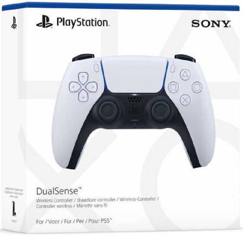 Sony Playstation 5 - Dual Sense Controller - White (PS5)