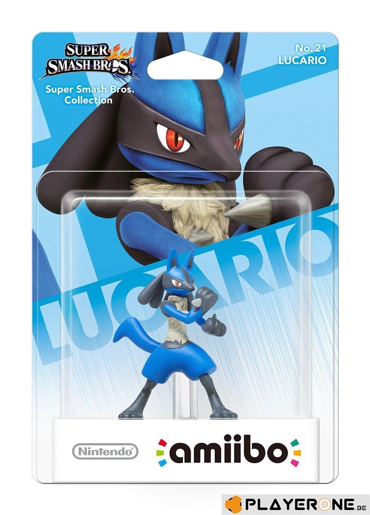 Nintendo Amiibo - Super Smash Bros - Lucario N°21 (Switch/3DS/WII U)