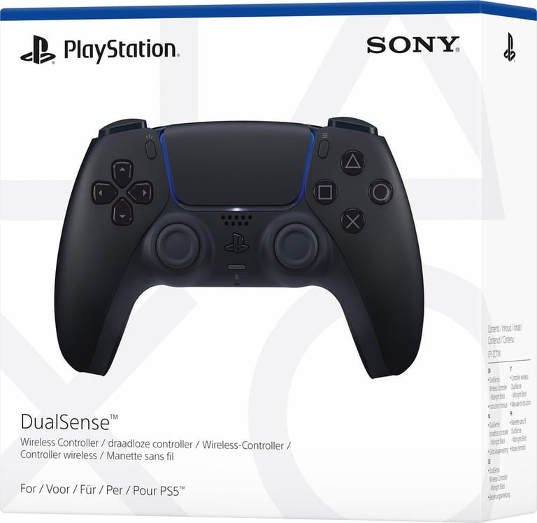 Sony Playstation 5 - Dual Sense Controller - Midnight Black (PS5)