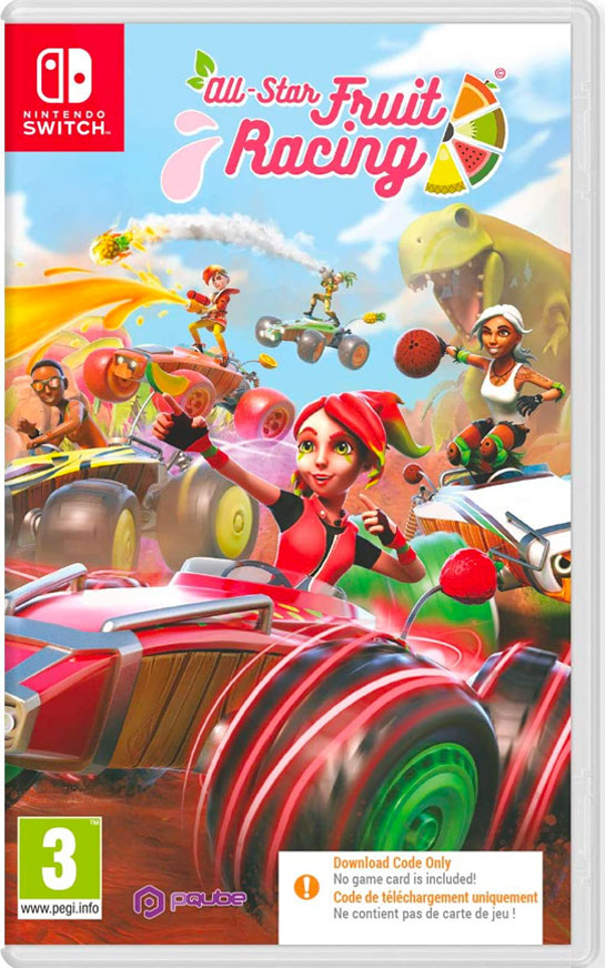 All-Star Fruit Racing - Code in a Box (Switch)