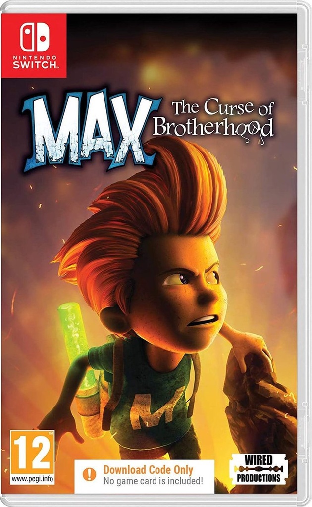 Max: The Curse Of Brotherhood - Code in a Box (Switch)