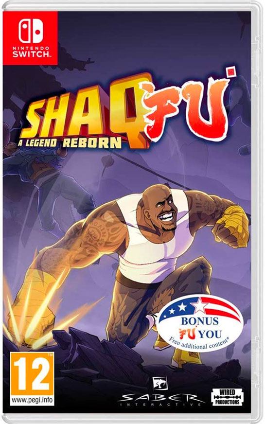 Shaq Fu : A Legend Reborn - Code in a Box (Switch)