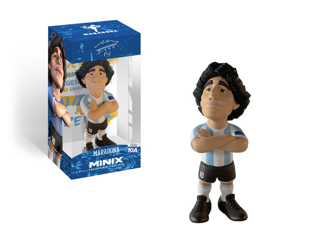 Minix - Football Legends #10A - Maradona Argentine - Figurines PVC 12 cm (W1)