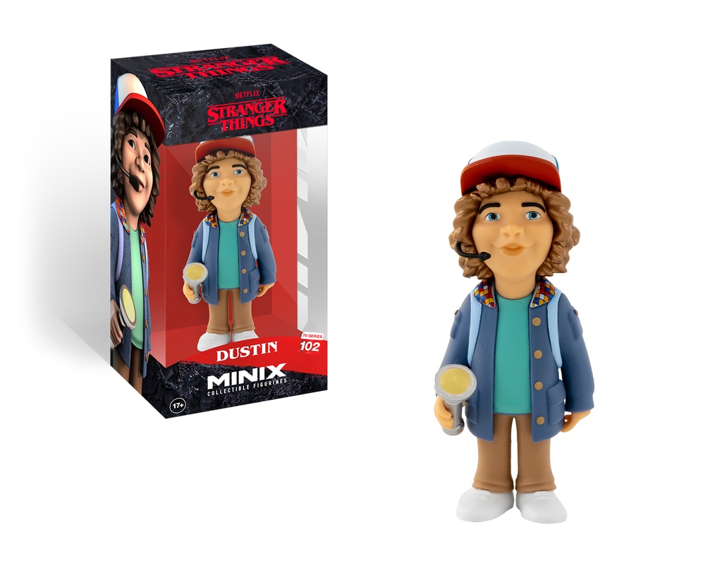 Minix - TV Series #102 - PVC Figure 12 cm - Stranger Things - Dustin (W1)