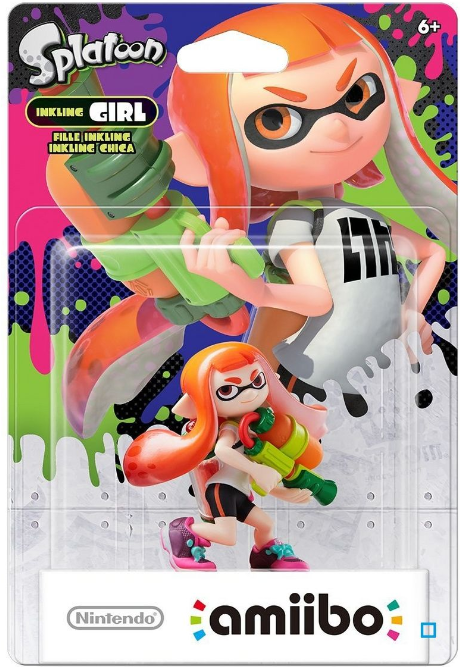 Nintendo Amiibo - Splatoon Inkling Girl (WIIU/3DS/SWI)