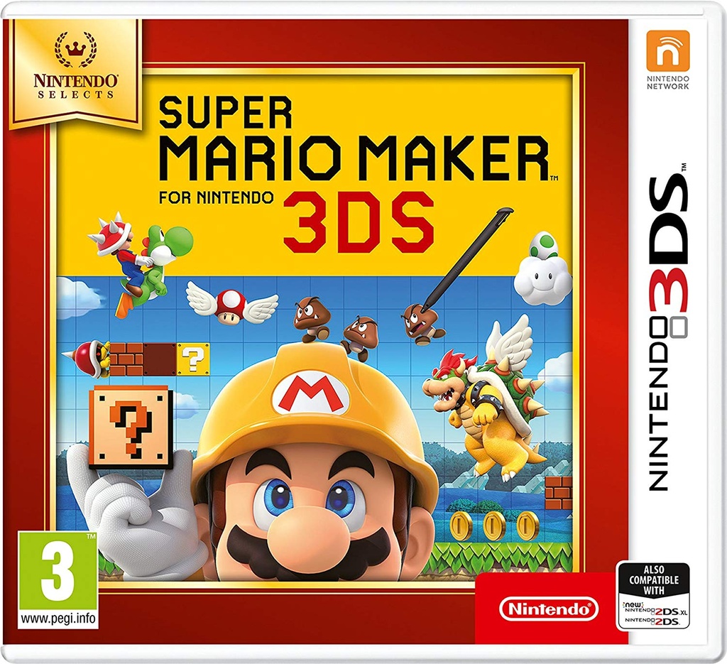 3DS Super Mario Maker - Nintendo Selects (3DS)