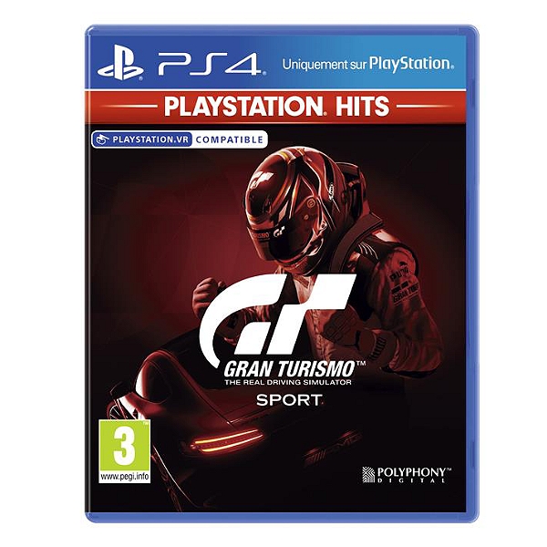 Gran Turismo Sports - Playstation Hits - FR/NL Version (PS4)