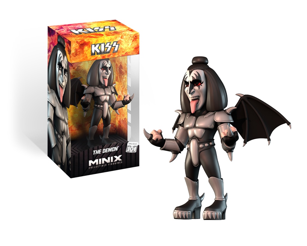 Minix - Music #101 - KISS - The Demon - Figurines PVC 12 cm (W2)