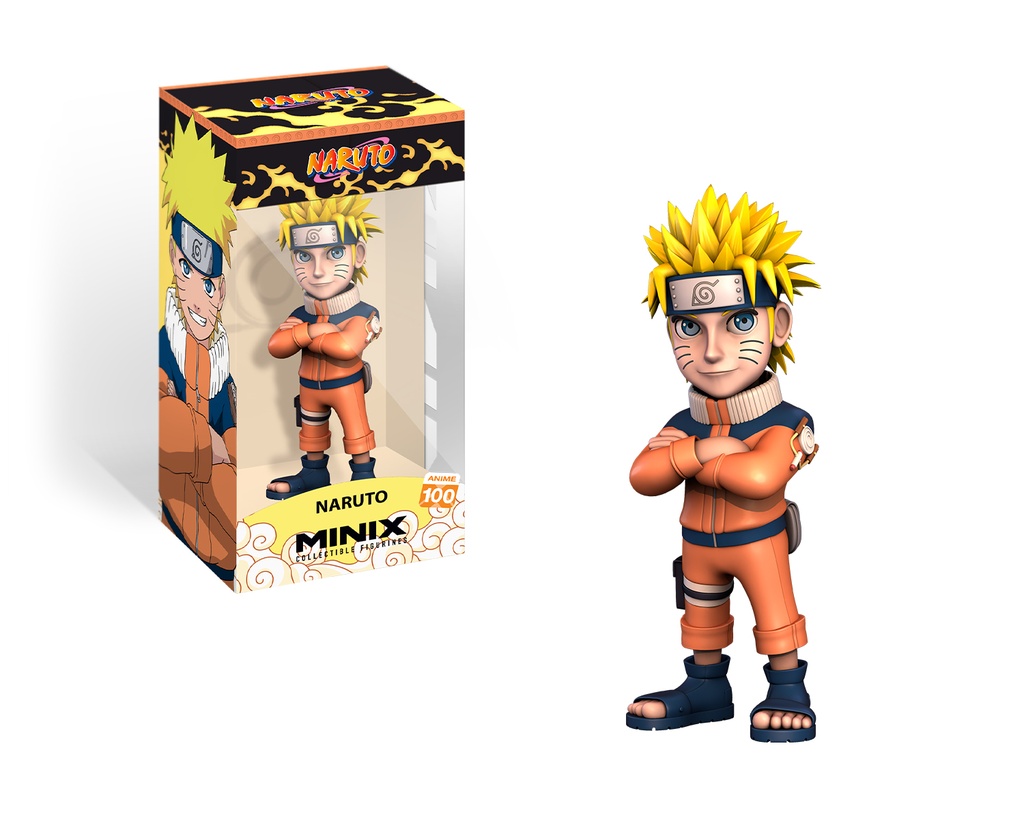 Minix - Anime #100 - Naruto - Naruto Uzumaki - Figurines PVC 12 cm (W2) 