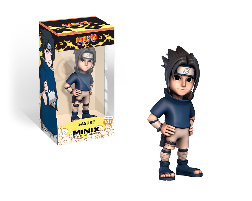 Minix - Anime #101 - PVC Figure 12 cm - Naruto - Sasuke Uchiwa (W2)