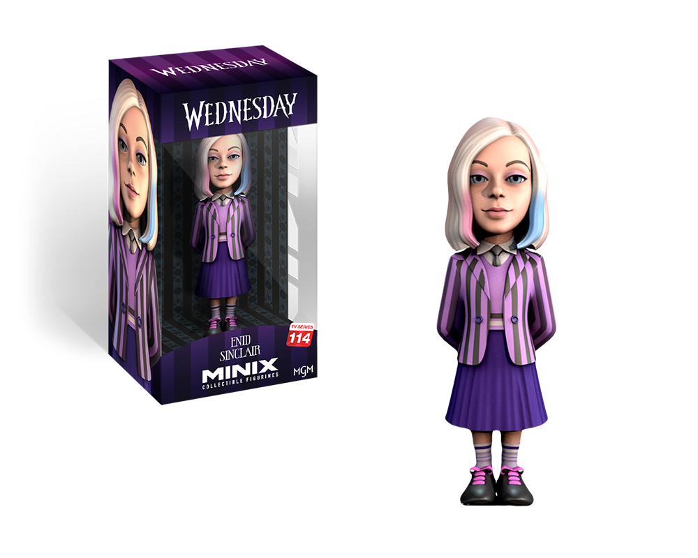 Minix - TV Series #114 - PVC Figure 12 cm - Wednesday - Enid Sinclair (W2)