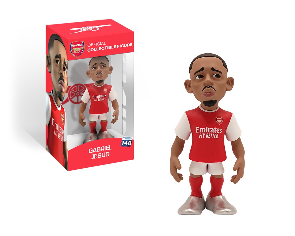 Minix - Football Stars #148 - Figurine PVC 12 cm - Arsenal - Jesus 9 (W2)