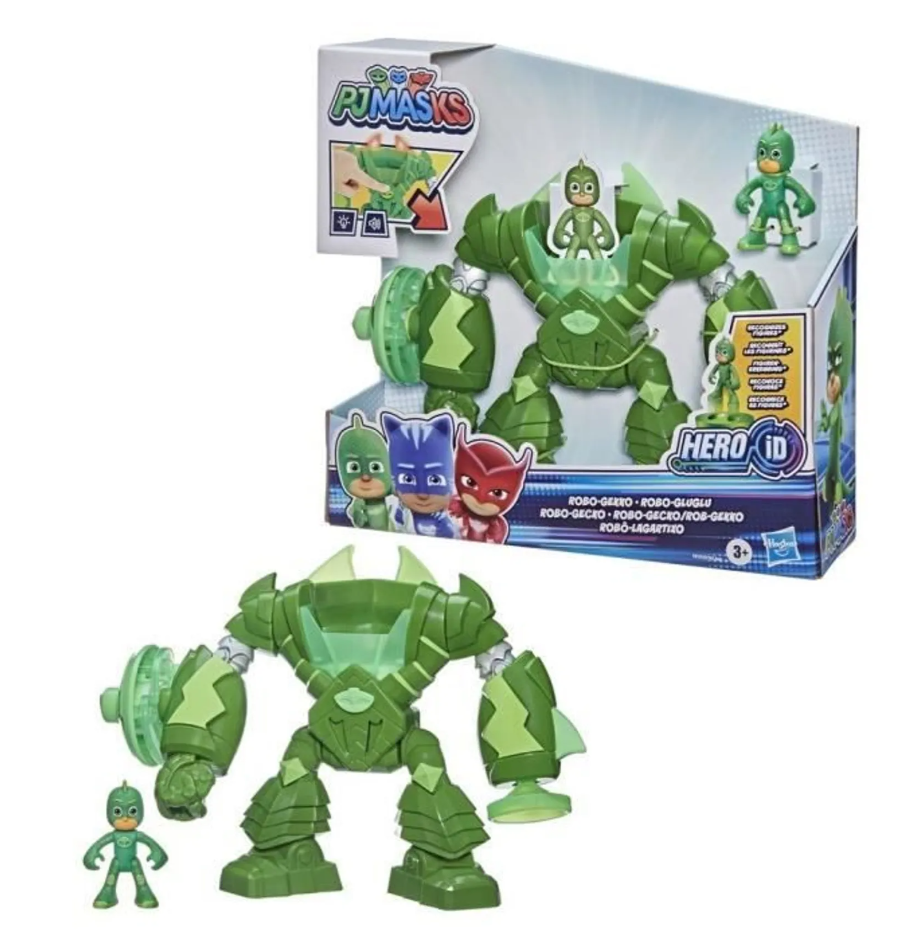 PJ Masks - Robo-Gluglu Robot Lumineux et Son - 23 cm