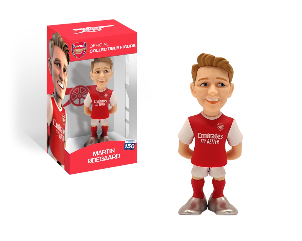 Minix - Football Stars #150 - Figurine PVC 12 cm - Arsenal - Odegaard 8 (W2)