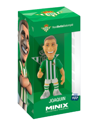 Minix - Football Stars #107 - PVC Figure 12 cm - Real Betis - Joaquin 17 (W2)