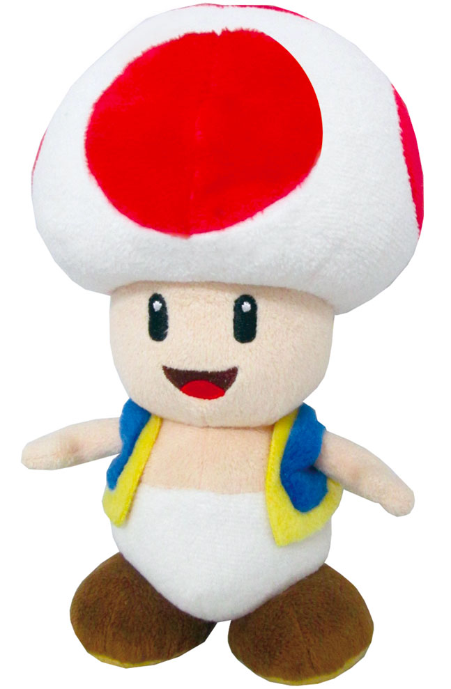 Nintendo Together+ - Peluche Super Mario - Toad rojo 20 cm