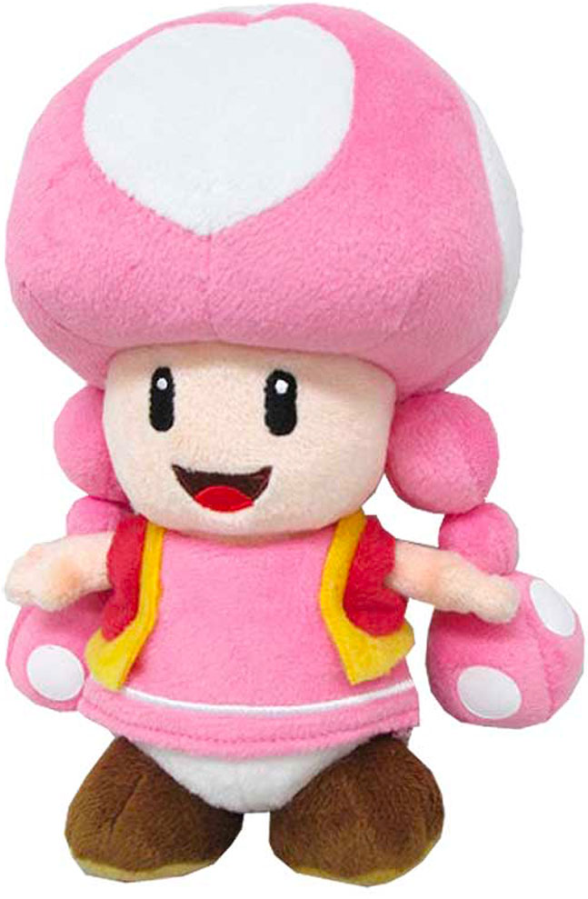 Nintendo Together+ - Peluche Super Mario - Toadette 20 cm