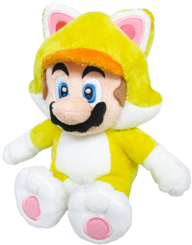 Nintendo Together+ -  Super Mario 3D Land plush - Cat Mario 24 cm