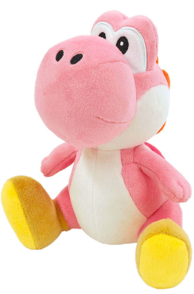 Nintendo Together+ - Peluche Super Mario - Yoshi rose 20 cm