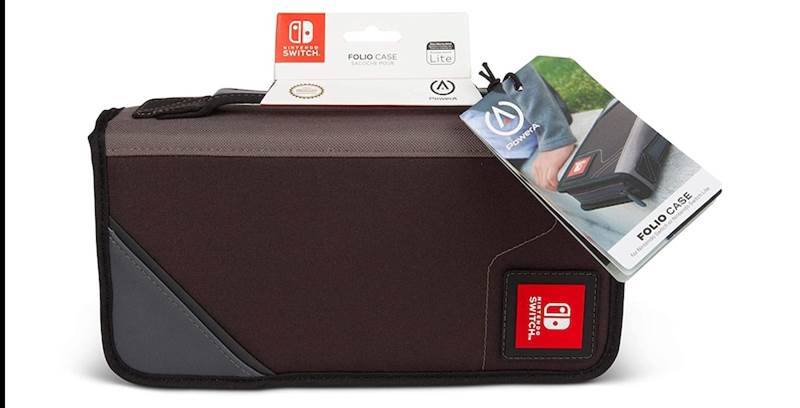 PowerA - Etui de protection pour console - Folio Case Noir (Switch / Switch Lite)