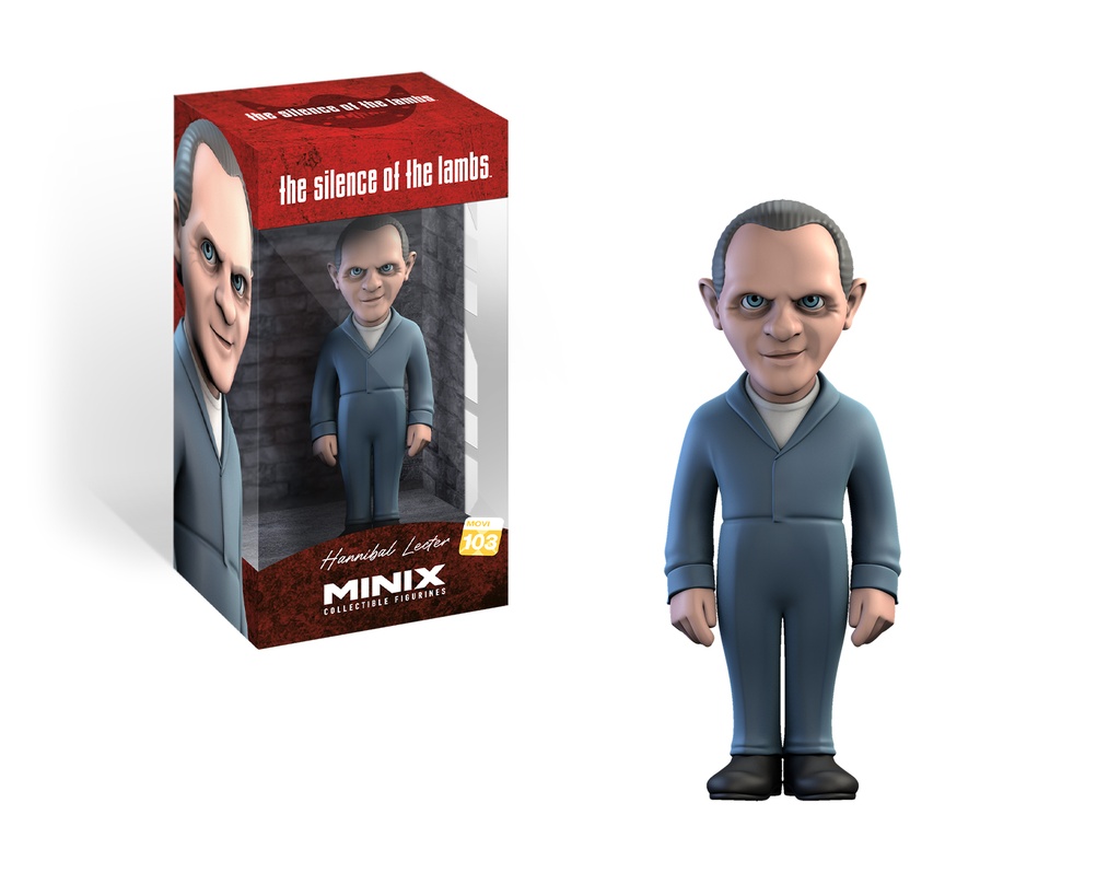 Minix - Movies #103 - PVC Figure 12 cm - The silence of the lambs - Hannibal Lecter (W3)