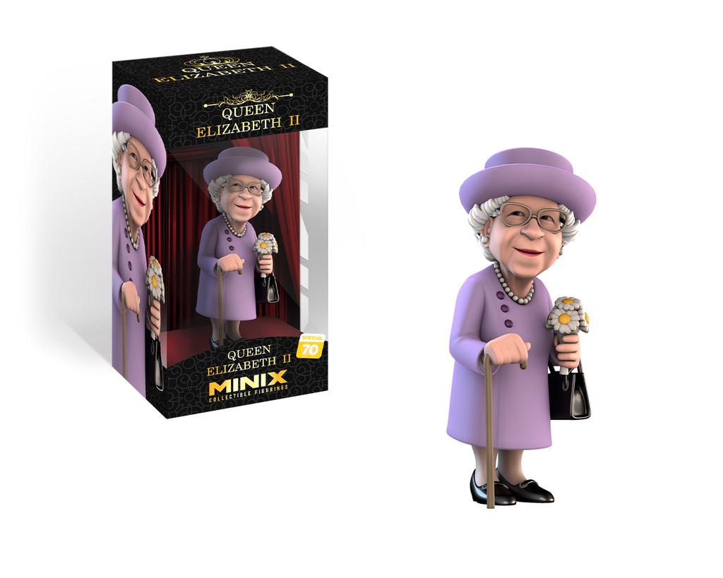 Minix - Special Category #70 - PVC Figure 12 cm - Queen Elizabeth II (W3)