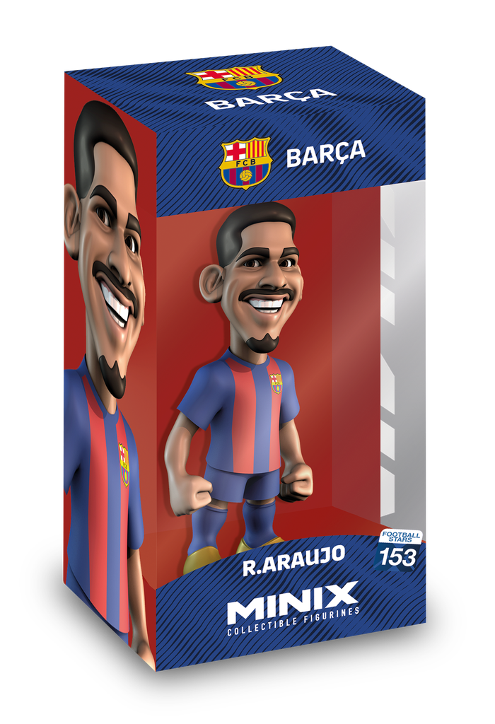 Minix - Football Stars #153 - PVC Figure 12 cm - FC Barcelone - Araujo 4 (W2)