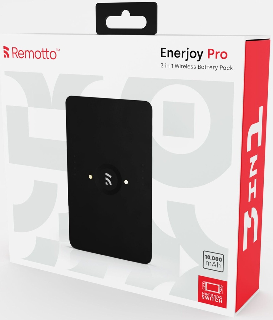 Remotto - Batterie externe pour Nintendo Switch et Switch OLED - 10000mAh (Enerjoy Pro)