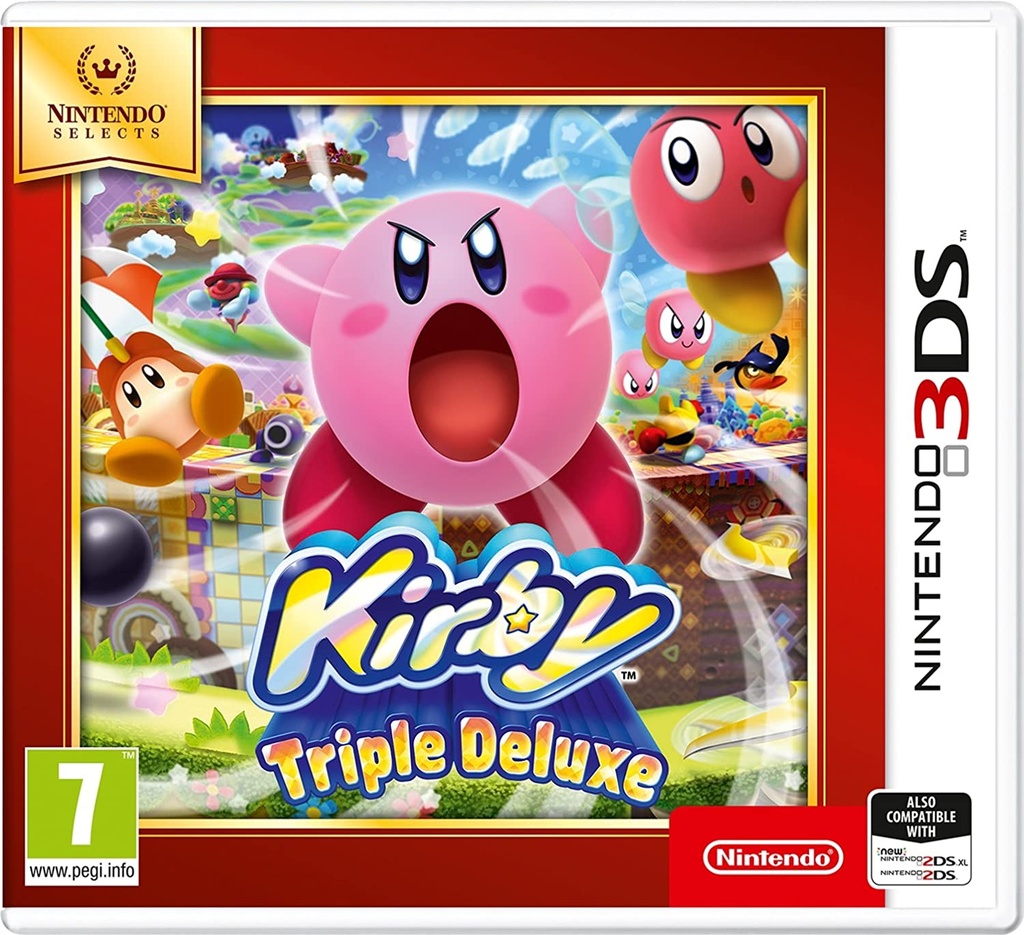 Kirby Triple Deluxe Select - version UK (3DS)
