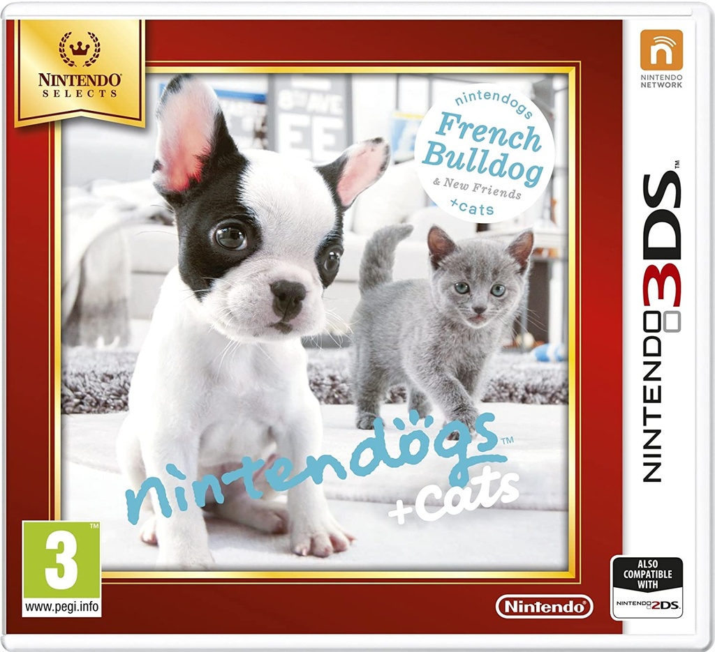 Nintendogs + Cats - French Bulldog & New Friends (3DS)