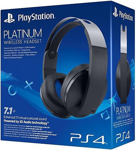 Sony PlayStation 4 - Casque sans fil Platinium - Reconditionné Boîte (PS4)