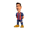 Minix - Football Stars #116 - Figurine PVC 12 cm - FC Barcelone Lewandoski 9