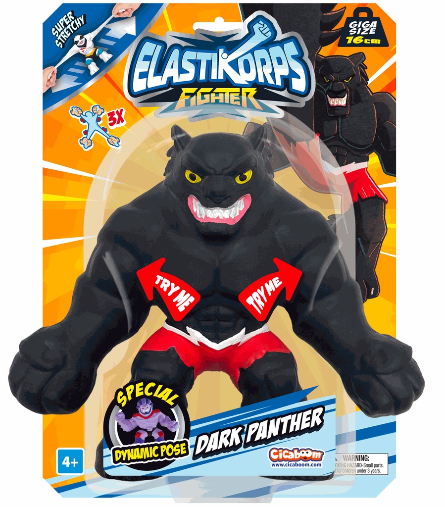 Elastikorps Fighters 16 cm - Dark panther