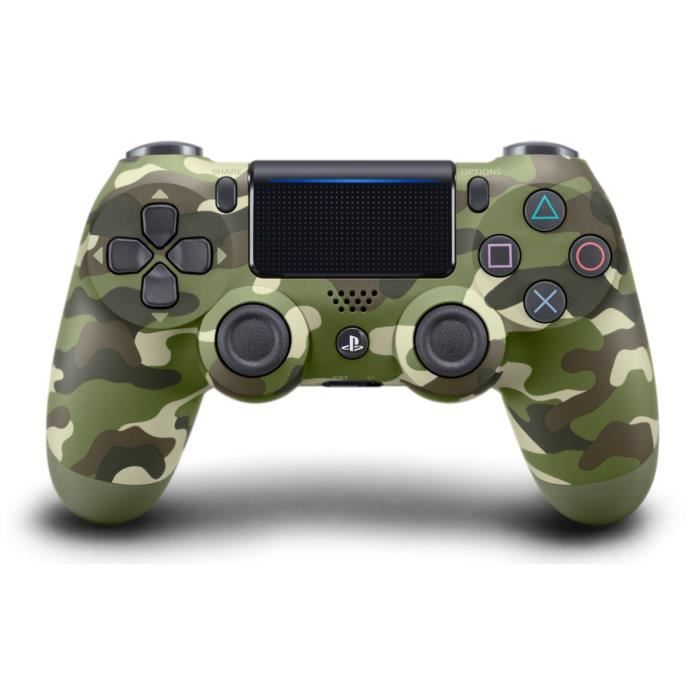 Sony Playstation 4 - Manette Dual Shock 4 - Green Camo - Reconditionnée V2 (PS4)